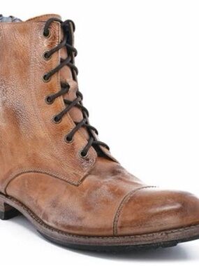 BED|STU Men’s Tan Protege Leather Boots size 10